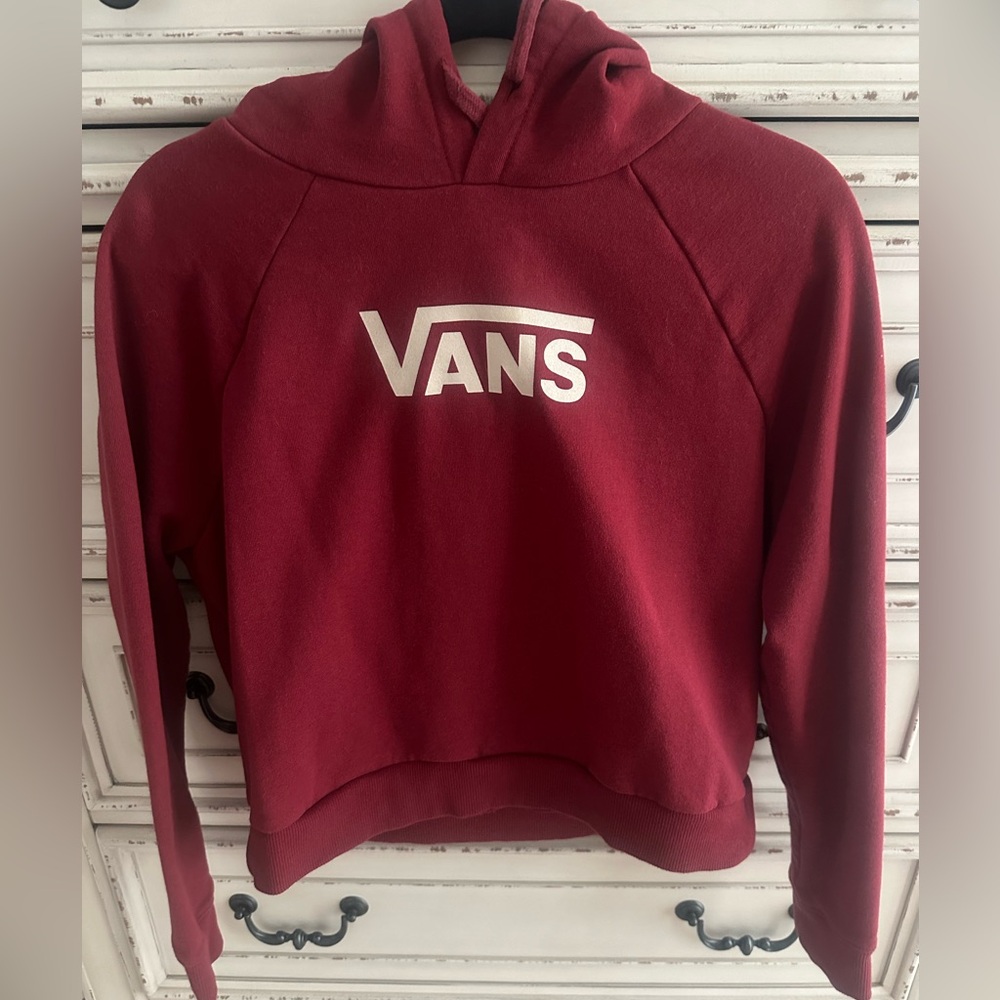 Vans Woman’s Cropped Sweatshirt W/ Hood